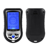 8-in-1 Multifunctional Electronic Altimeter Barometer LCD Digital Compass Thermometer Height Gauge Weather Forecast Barometric