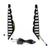 LED Daytime Running Lights For Changan UNIZ UNI-Z DRL Front Fog Light Turn Signal Light Accessories Whit+Yellow Light