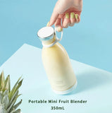 Portable 1400mAh Wireless Fruit Mixers USB juicer Fresh Juice Bottle Blender 4 Blades Food Milkshake Ice Crush Cup