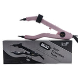 Popular New Hair Extension Heat Iron | 210℃ Adjustable, Mini Keratin Bonding Tool