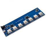 VL817 USB3.0 3.1 HUB High-speed Hub Module 1 to 7 Port Hub Type-C Interface HUB with Current Backflow Prevention Function