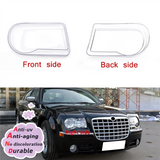 Right Front Headlight Transparent Lens Cover Parts For Chrysler 300C 2007-2010 Head Light Lamp Shade Shell Auto Light Housing