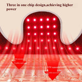 Infrared Red Light Therapy Pad Neck Shoulder Pain Relief Wrap for Back Muscle Recovery Portable Home Use Pad Chronic Management