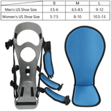 4X Plantar Fasciitis Night Splint Foot Support Boot Tendonitis Brace for Fascia Tendon and Calf Stretching Heel Bone S