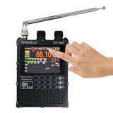 B27B TEF6686 Full Band Radio High Sensitivity Radio FM AM LW MW SW Shortwave 2.8 Inch IPS Touch Screen With Antenna