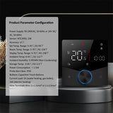 GA/GB/GC Model Thermostat, PC+ABS Fireproof Shell, 95-240VAC/24V DC/AC Power Supply, 5A/16A Current Load, NTC3950 10K Sensor,