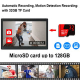 Tuya Wifi Smart Home Video Door Phone Video intercom 1080P 10inch Touch Monitor 2-Wires Doorbell Door Camera Security System