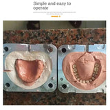 Removable Denture Dental Lab Acrylic Injecting Machine - Partial Acrylic Injection Bucket Dispensing Equipment for Prosthetics