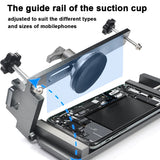 Aluminum Alloy Heating Screen Removal Tool Suction Cups Type Cellphone Screen Separation Jig Non-destructive Screen Remover