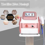 2026 Laser Body Hair Remove Machine Portable Diode Ice Titanium Alexandrite Device Permanent Permanent Laser 808nm 755nm 1064nm