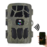 4K 32MP Wildlife Trail Camera Photo Traps Motion Activated Night Vision Motion Sensor Camera Video 4K Max 512G