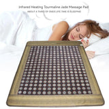 Infrared Heating Pad Jade Biomat 190x100cm FIR Far Infrared Mattress with Tourmaline Stones for Body Pain Relief Muscle Relax