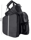 WEST BIKING Electric Bike Battery Carrier Bag Expandable Pannier Rear Rack Bag Not Easily Deformed Cycling Travel Shoulder Bag