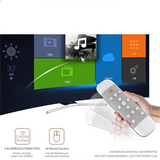 GW-Q40 Voice Remote Control 2.4G Wireless Keyboard Air Mouse IR Learning Micro-Type Gyro Backlit