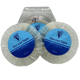 1 Roll 36 Yards x 1cm Transparent Double-Sided Adhesive Hair Extensions Tape - Viscose Tape for Tape-In Hair Extensions