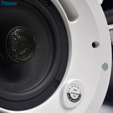Thinuna GS Commercial Passive Portable 2 Way Component PA Public Address Speakers Box Audio System Sound Coaxial Ceiling Speaker
