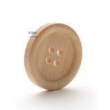 500pcs Round Wood Buttons Natural Wooden Buttons for Sewing Crafts