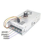 DC12-48V Motor Speed Controller Forward and Reverse 0-100% Motor Speed Adjustable Regulator 200A DC Brush Motor Speed Governor