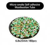 180pcs Moxa Sticks Self-stick Tubes Moxibustion Therapy Acupuncture Moxa Home Wellness Traditional Chinese Medicine