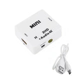 1080P Mini Audio HD Converter Audio extractor Adapter switcher For PC Laptop HDTV