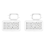 Silver Deodorization Module For Xiaomi Mijia M40S OV31CN Robot Vacuum Cleaner Replacement Part 2PC