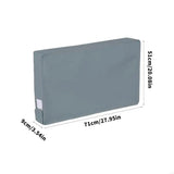 2025 New Air Conditioner Cover Water Resistant Oxford Fabric for Inside Dust Cover