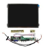 VGA AV LCD Controller Board With 10.4inch 1024x768 1000nit OutDoor LCD Screen