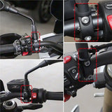 For BMW F750GS F850GS ADV F900R S1000XR R Ninet Clutch Lever Holder Rearview Mirror Mount For Motorcycles