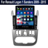 2din Android Auto Car radio multimedia player for Tesla screen For Renault Logan1/Sandero 2009-2015 Lada Largus Dacia Duster Gps