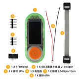 RGB T-Embed ESP32-S3 LILYGO 1.9 inch LCD Development Board with Microphone & Rotary Encoder Orange Black