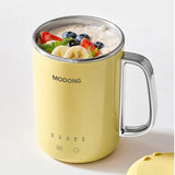 450ml Electric Kettle Travel Multicooker Hotpot Portable Heating Cup Stew Pot Health Preserving Pot 220V Cooking Pot for Office