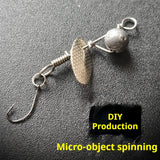 Wire Bending Machine Wire Bending Steel&Coiling Tool – Slow Pitch Jig Fly Tying Bait Making and Reel Winding All-in-One Kit