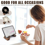 Wooden Wooden Recipe Holder Display Bookend Function Reading Wooden Bookend Hanging Recipe Organizer Dining Room Kitchen