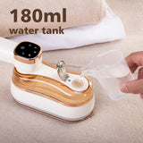 2-in-1 Portable Garment Steamer And Handheld Steam Iron for Home Travel Foldable Wet/Dry Ironing Machine 110V/220V