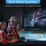 BESTISAN S7020P HIFI Sound Bar With 3.5mm Audio Cable Treble Bass BT USB AUX Optical Coaxial Input Home Theater Experience