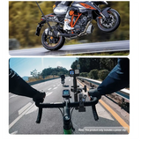 Articulating Magic Arm Clip 360° DualHead Super Clamp For Action Camera For Umbrella Monitor LED Light