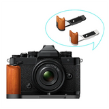 Camera L-Shaped Bracket Plate Wooden Handle Bracket For Nikon ZF Camera Base Plate Camera Tripod Photography Bracket