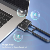 Wireless Dispaly Dongle With 2.4G/5G Dual-Frequency Transmission For PC/TV Box/Projector