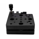 Tilt fine-tuning working platform sliding table optical dual-axis manual tilt table accuracy angle displacement stage