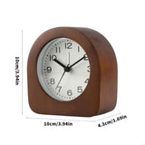 New Childrens Bedsides Analog Alarm Clock with Quiet Operations and Gentle LED Glowing Snoozes Function for Kids Room