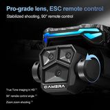 New D13 Drone 4K Professional Three HDCamera with Large Screen 5G WIFI FPV Dron Brushless Optical Flow Hover Folding Quadcopter