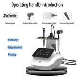 Monopolar RF Machine for Wrinkle Removal - Deep & Light Wrinkle Fading Face Treatment Skin Lifting Beauty Device
