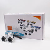 Professional Lab 3.5X420mm Loupes Magnifications Binoculars Headlight Clear Headlamp Medicals Portable Dentists Clinics