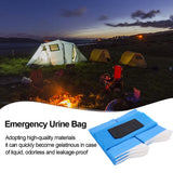 1/4/10/12 PCS Outdoor Emergency Pee Bags Portable Car Pee Bags Travel Mini Mobile Toilet Leak-Proof Urine Bag for Baby Women Men