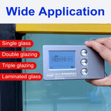 Glass Thickness Gauge Digital Laser Glass Thickness Meter Window Glazing Measuring Tool High Accuracy for Curtain Wall LS201