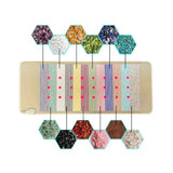 Far Infrared Heating Mat with Negative Ions & Photon Therapy - 24 Gemstone Amethyst Rainbow Pad for Back Pain Relief Recovery