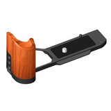 Camera L-Shaped Bracket Plate Wooden Handle Bracket For Nikon ZF Camera Base Plate Camera Tripod Photography Bracket