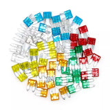 60pcs Fuse Kit  Assortment Set For Truck Motorcycle Q8R3 (5A/10A/15A/20A/25A/30A)