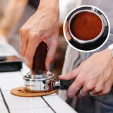 51mm Coffee Portafilter 3 Ears Bottomless Espresso Filter Handle Stainless Steel Coffee Machine Replacement Parts Cafe 2026 New