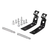 Glove Box Repair Kit 8E1880302B DIY Compartment Lid Hinge Kit 8E1857124A24A Snapped Repair Kit Hinge Brackets for Audi A4 B6 B7